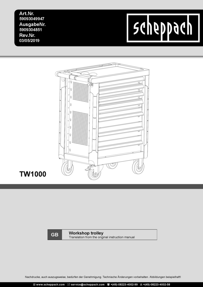 Scheppach TW1000 Assembly instructions Scheppach TW1000 Assembly instructions