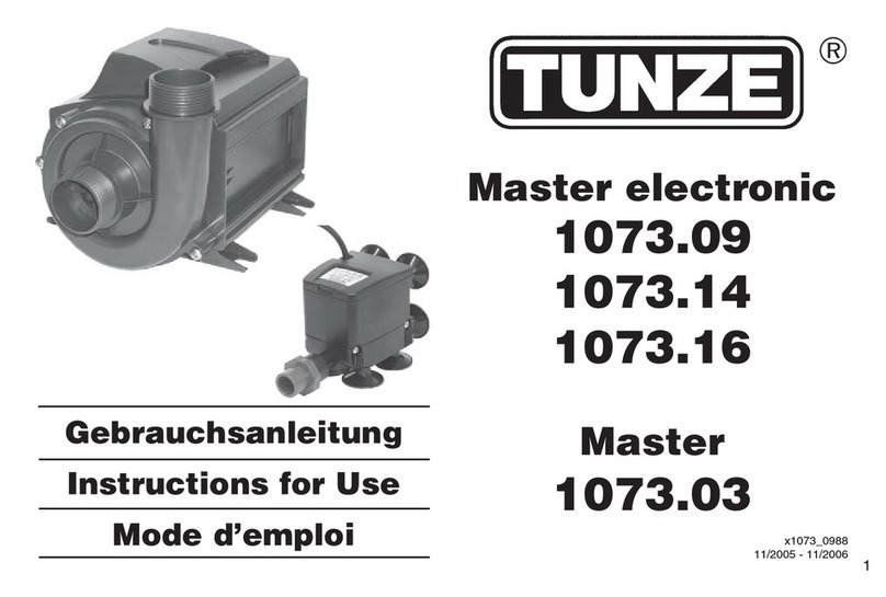 Tunze 1073.09 User manual Tunze 1073.09 User manual