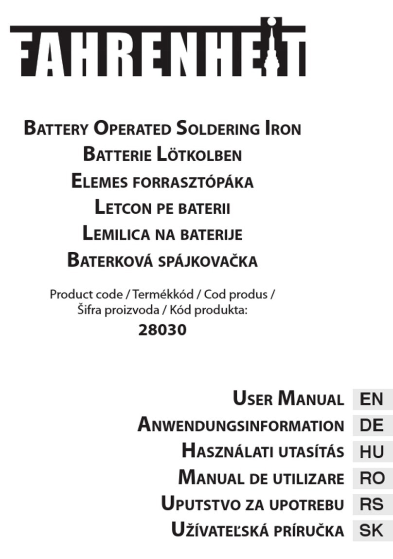 Fahrenheit 28030 user manual