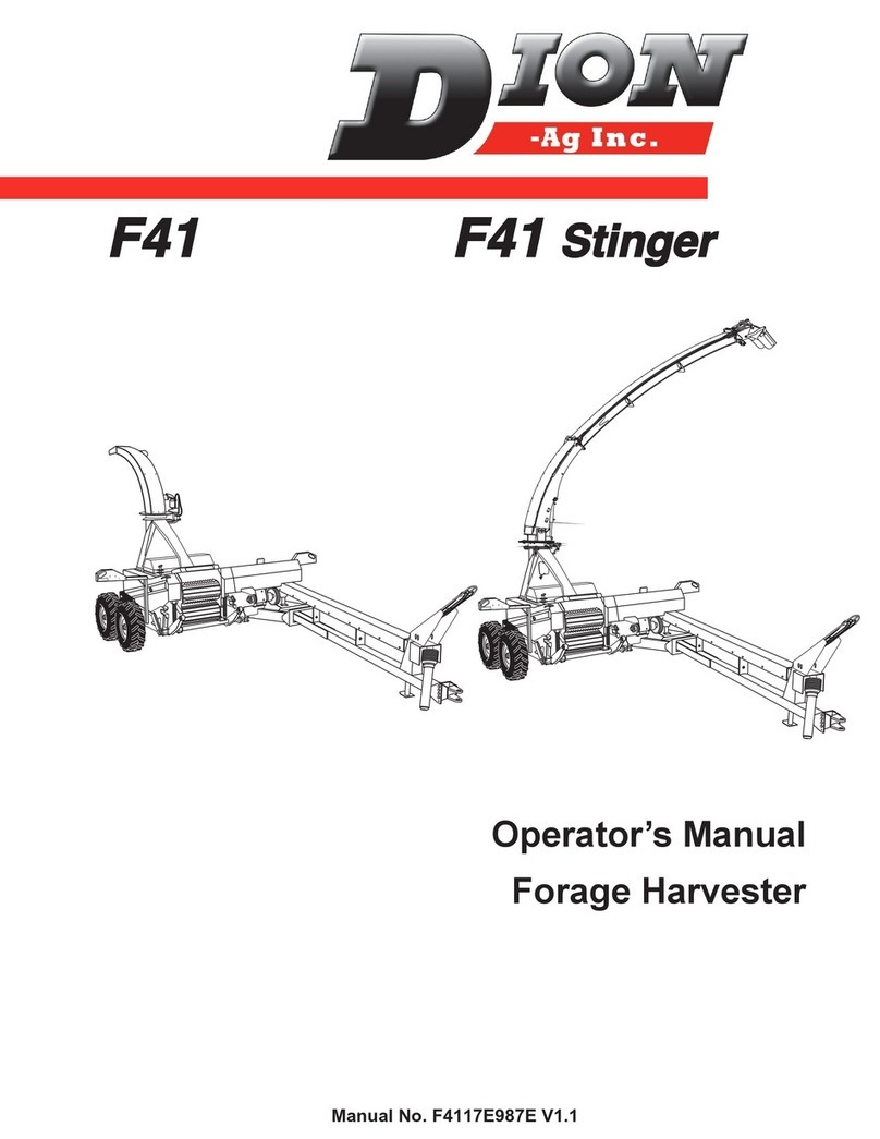Dion-Ag F41 Operator's manual
