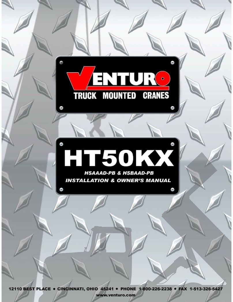 Venturo HT50KX Installation & owner's manual