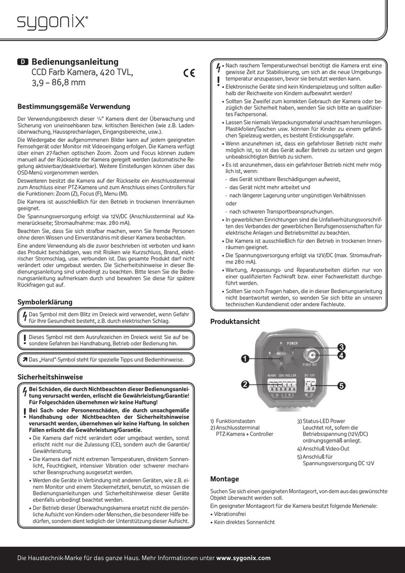 Sygonix 752002 operating instructions