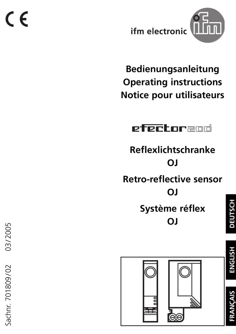 IFM Efector 200 OJ User manual
