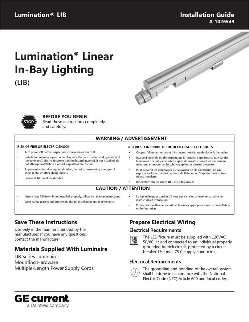 Daintree GE current Lumination LIB User manual
