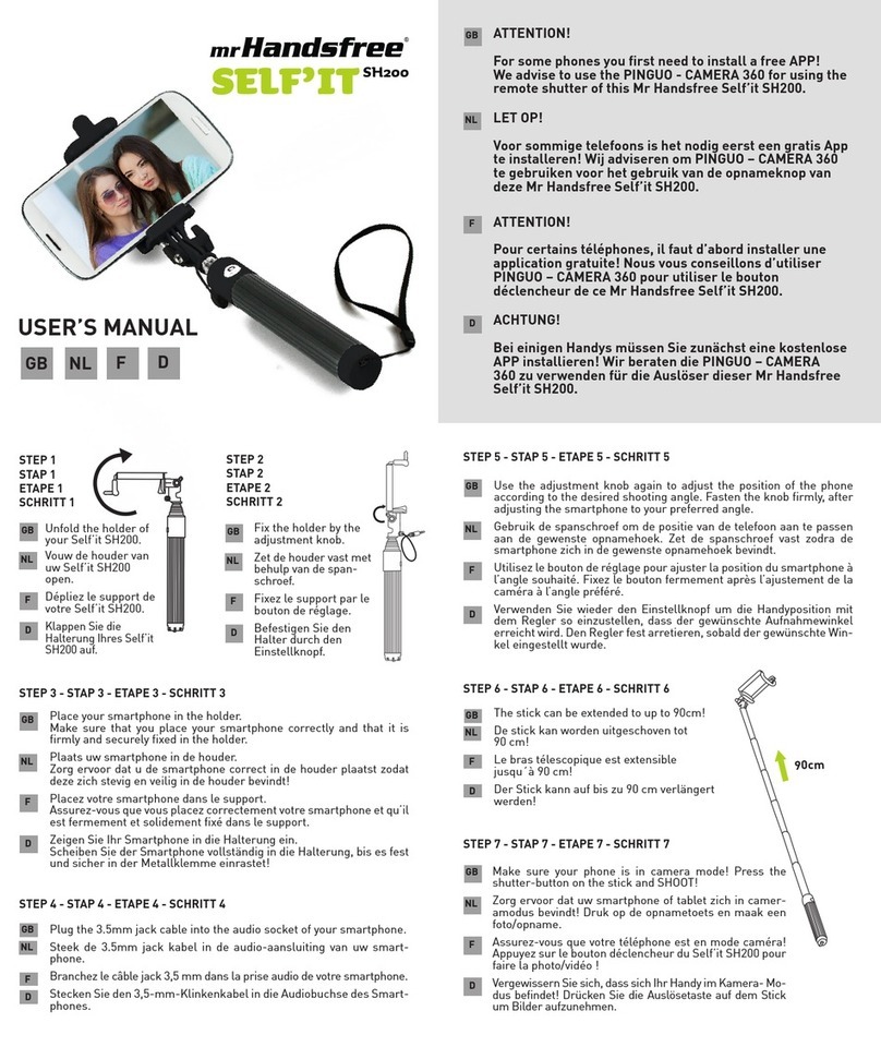 MRHANDSFREE Self’It SH200 user manual