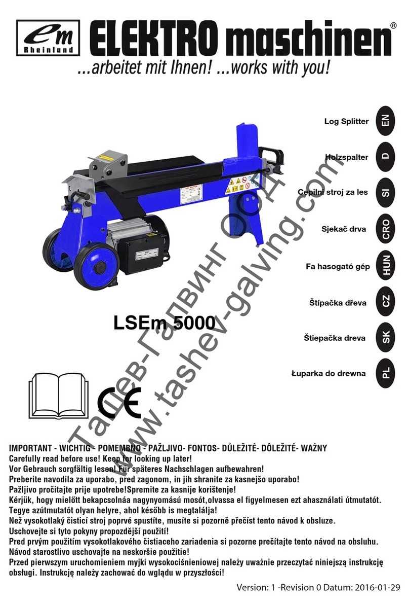 Elektro Maschinen LSEm 5000 manual