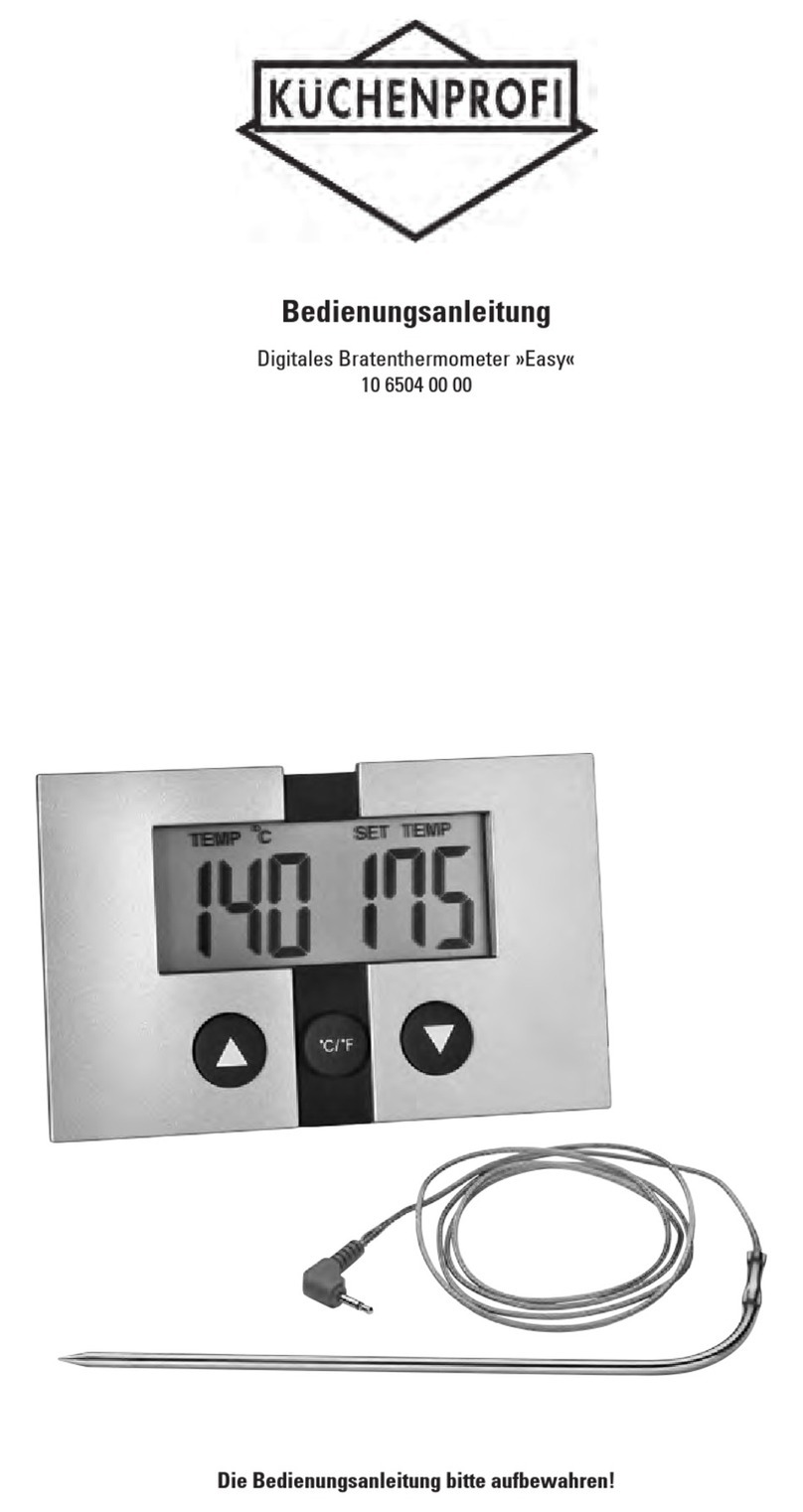 Küchenprofi Easy User manual