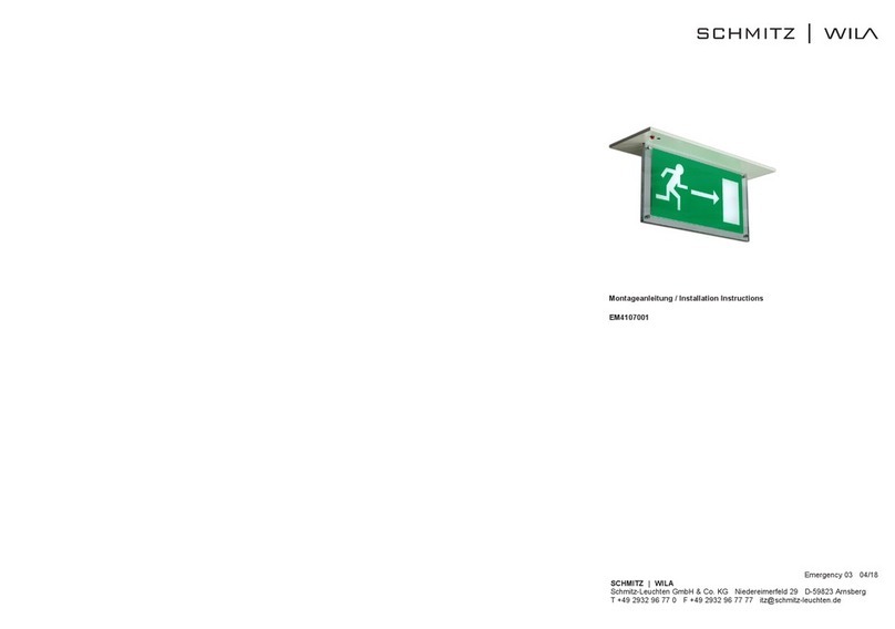 Schmitz-Wila EM4107001 installation instructions