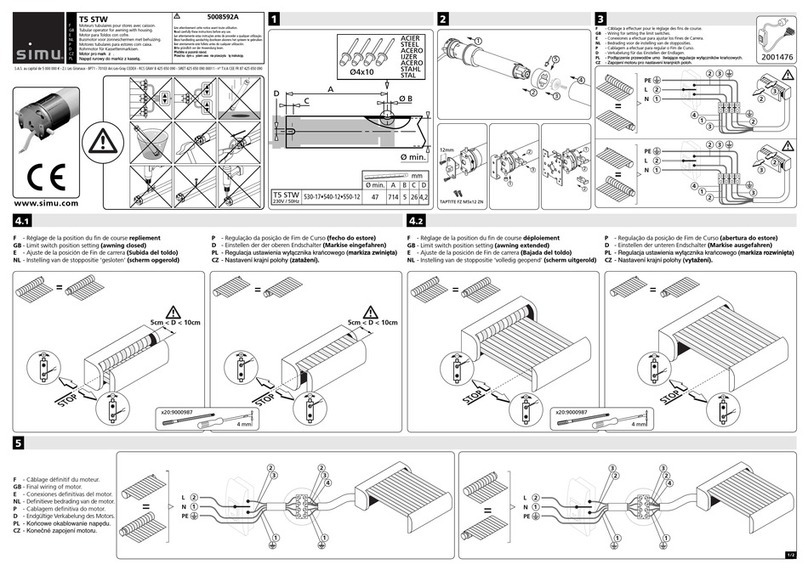 Simu T5 STW quick start guide