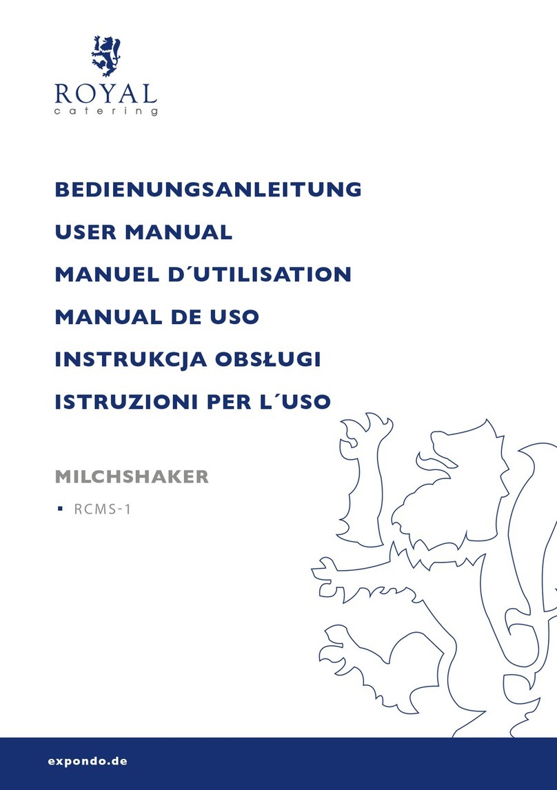 Royal Catering RCMS-1 user manual