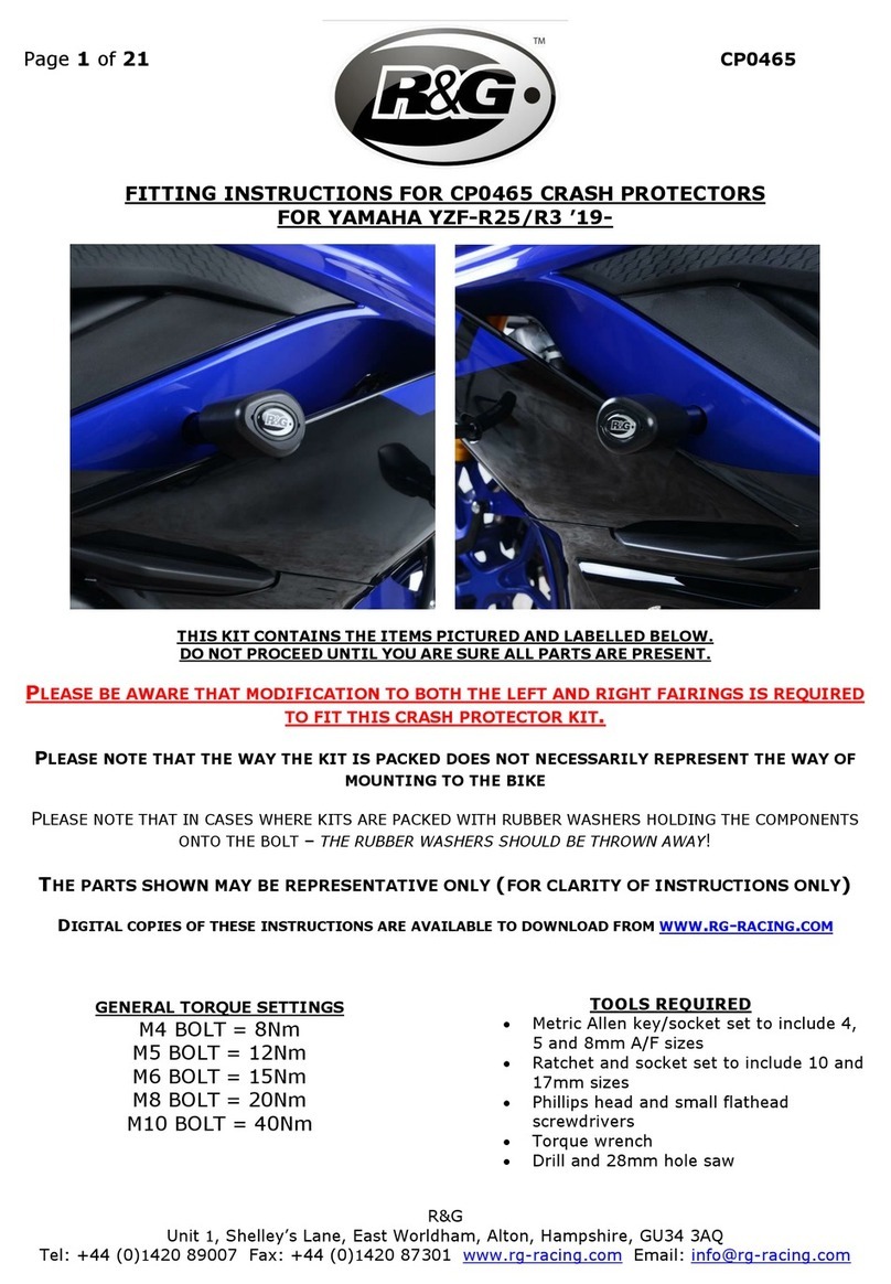 R&G CP0465 User manual