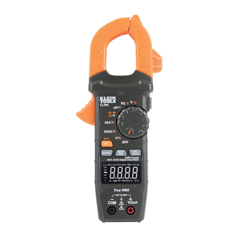 Klein Tools CL390 User manual