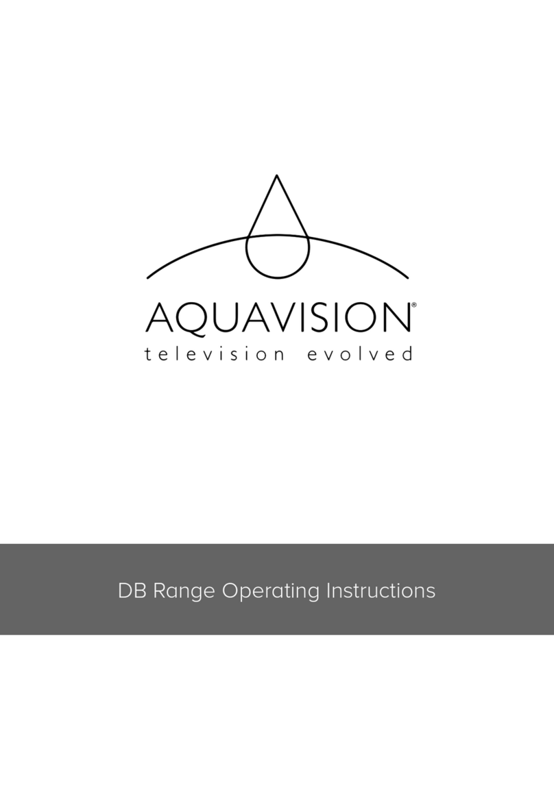 Aquavision DB100 operating instructions