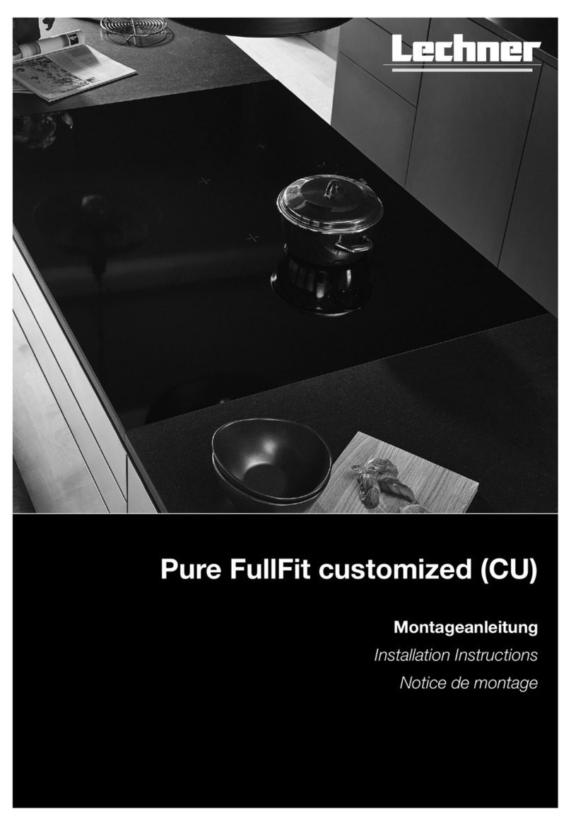 Lechner Pure FullFit CU Series installation instructions