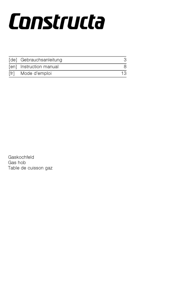 CONSTRUCTA CA11 Series User manual