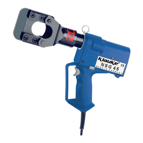 Textron Klauke NSG 45 Plus User manual