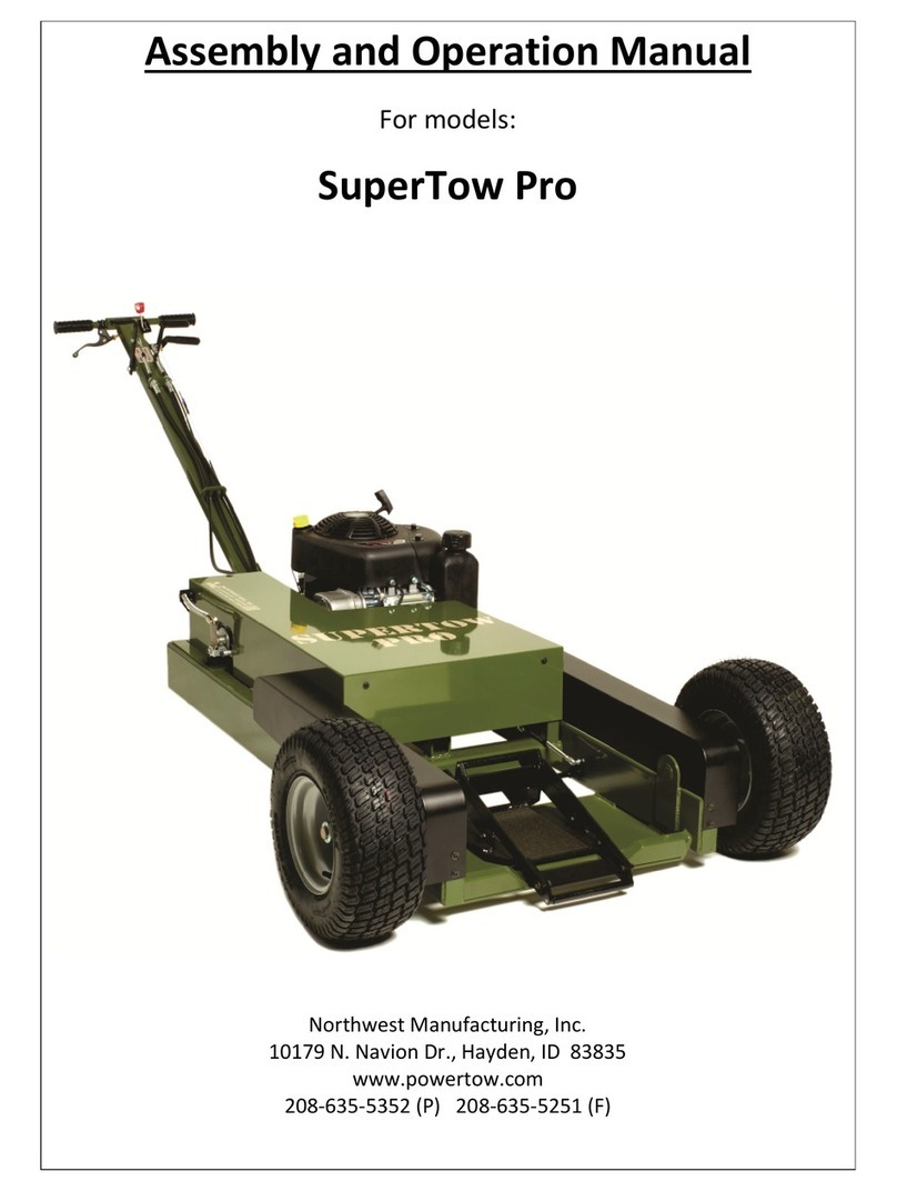 Northwest SUPERTOW PRO Assembly and operation manual