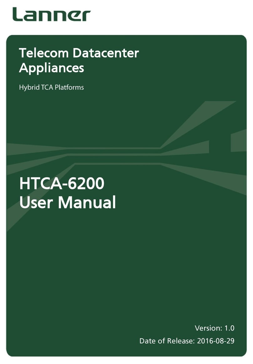 Lanner HTCA-6200 user manual