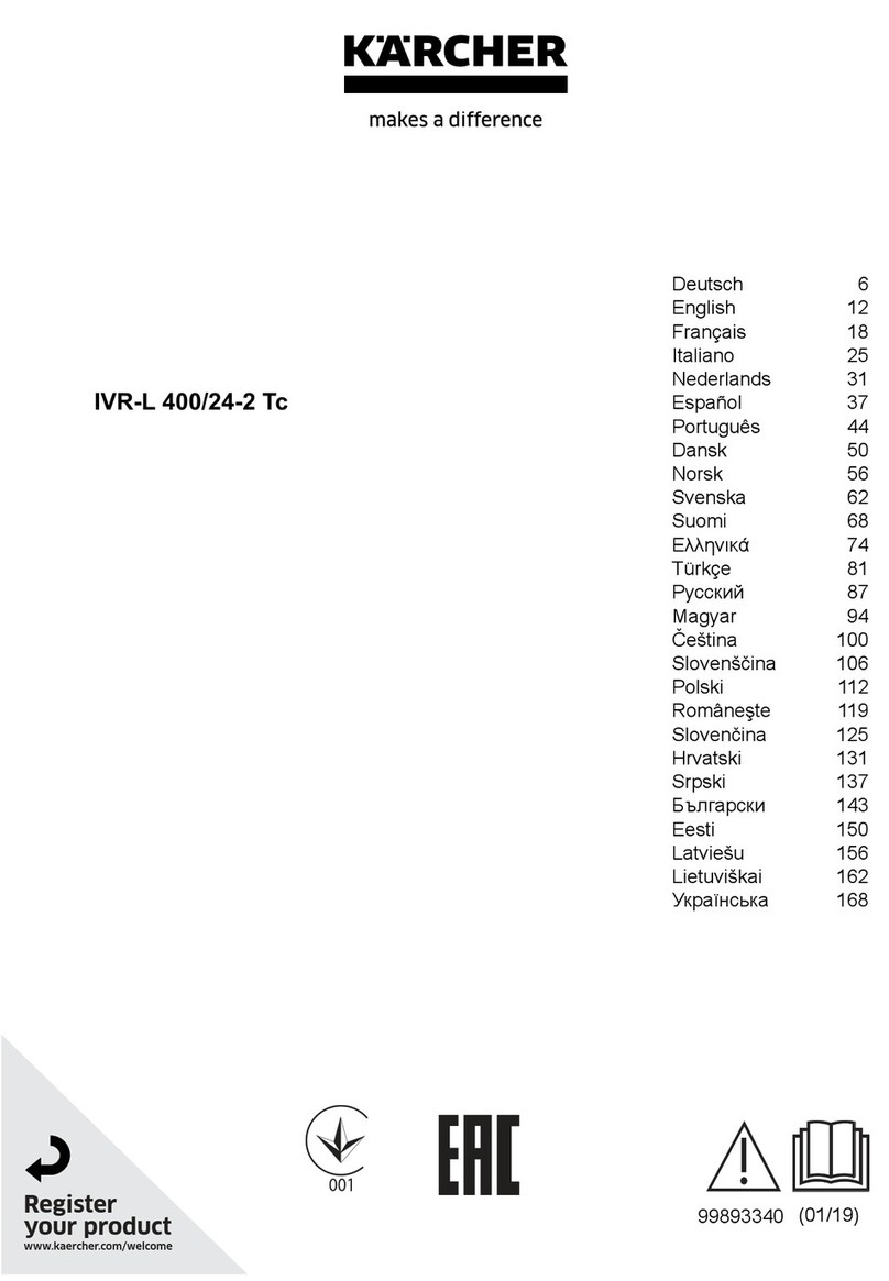 Kärcher IVR-L 400/24-2 Tc User manual