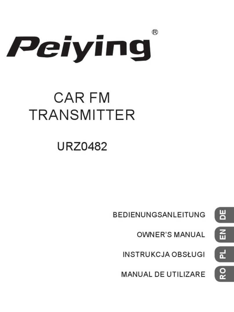 Peiying URZ0482 owner's manual
