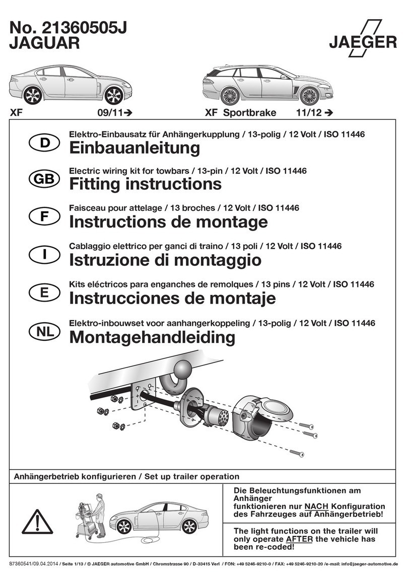 Jaeger 21360505J User manual