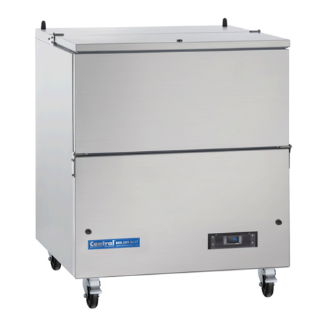 CENTRAL RESTAURANT PRODUCTS 69K-143 Service, installation and care manual