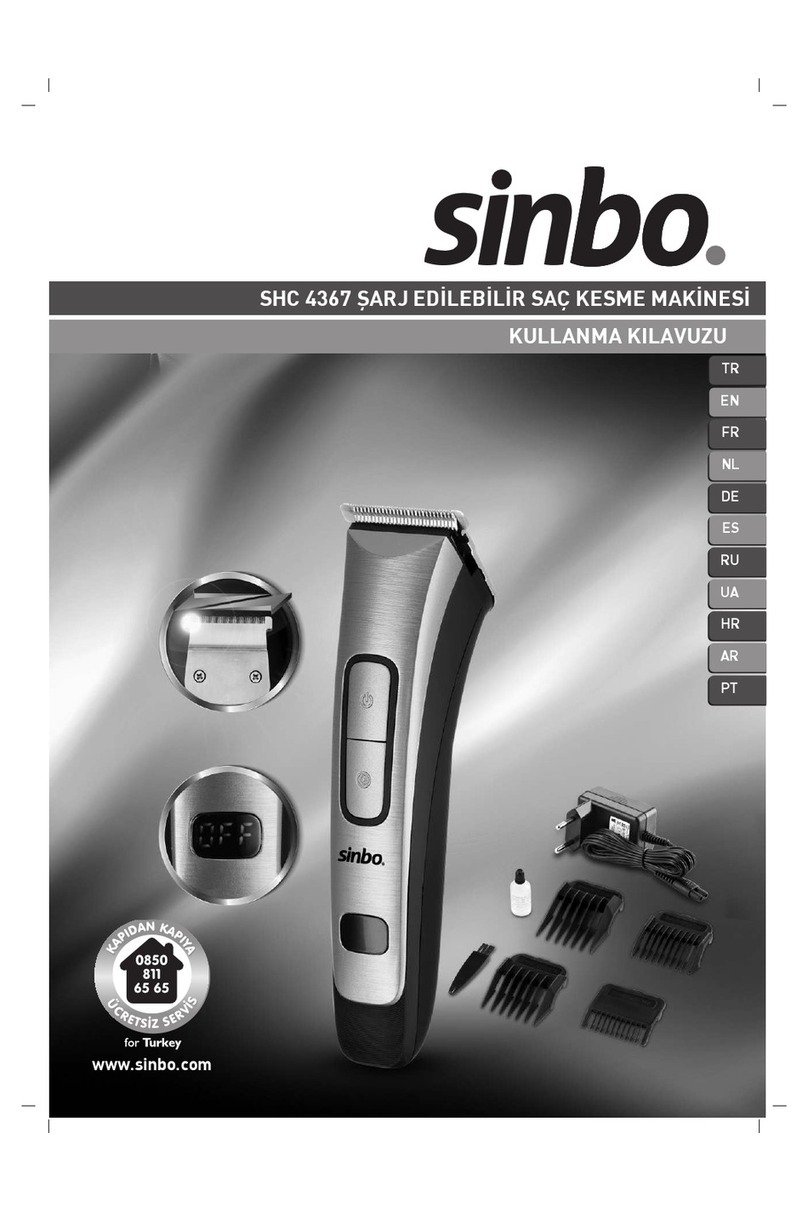 Sinbo SHC 4367 instruction manual