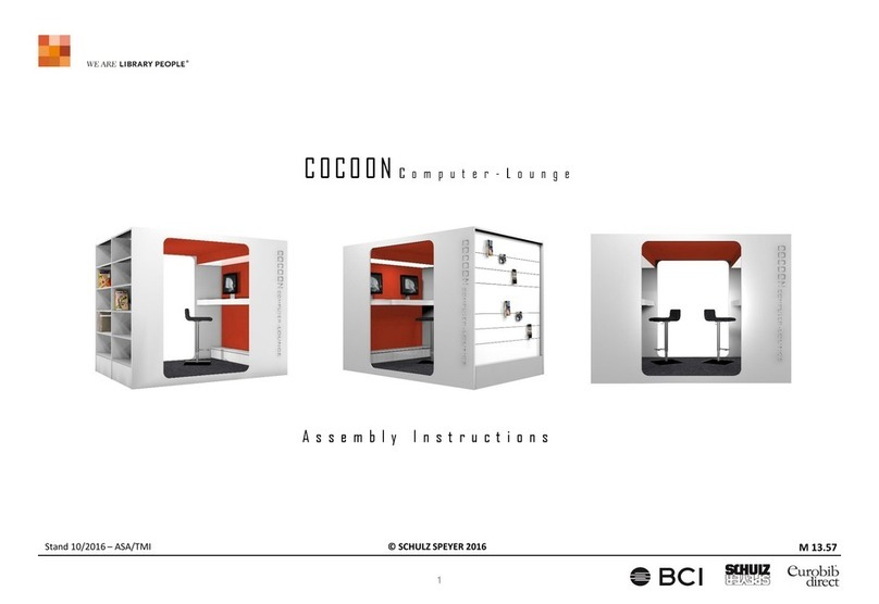 BCI SCHULZ SPEYER eurobib Cocoon Computer-Lounge... Assembly instructions BCI SCHULZ SPEYER eurobib Cocoon Computer-Lounge... Assembly instructions