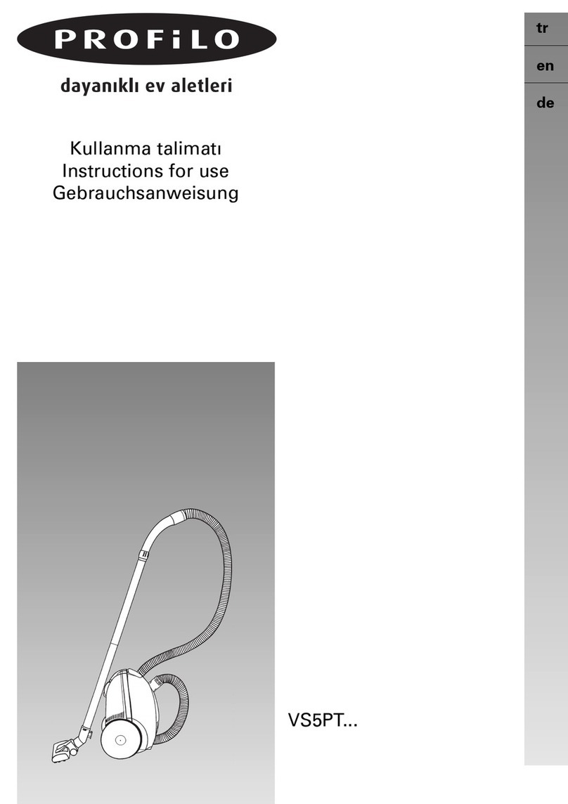 PROFILO VS5PT Series Instructions for use