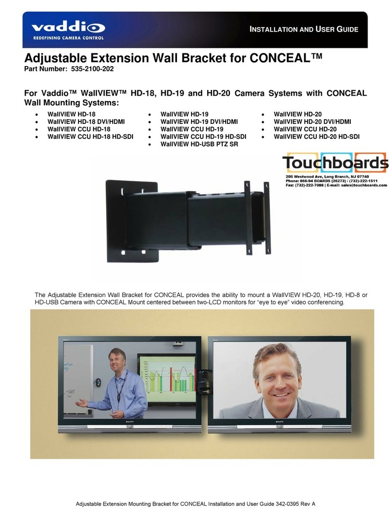 VADDIO 535-2100-202 Installation and user guide VADDIO 535-2100-202 Installation and user guide