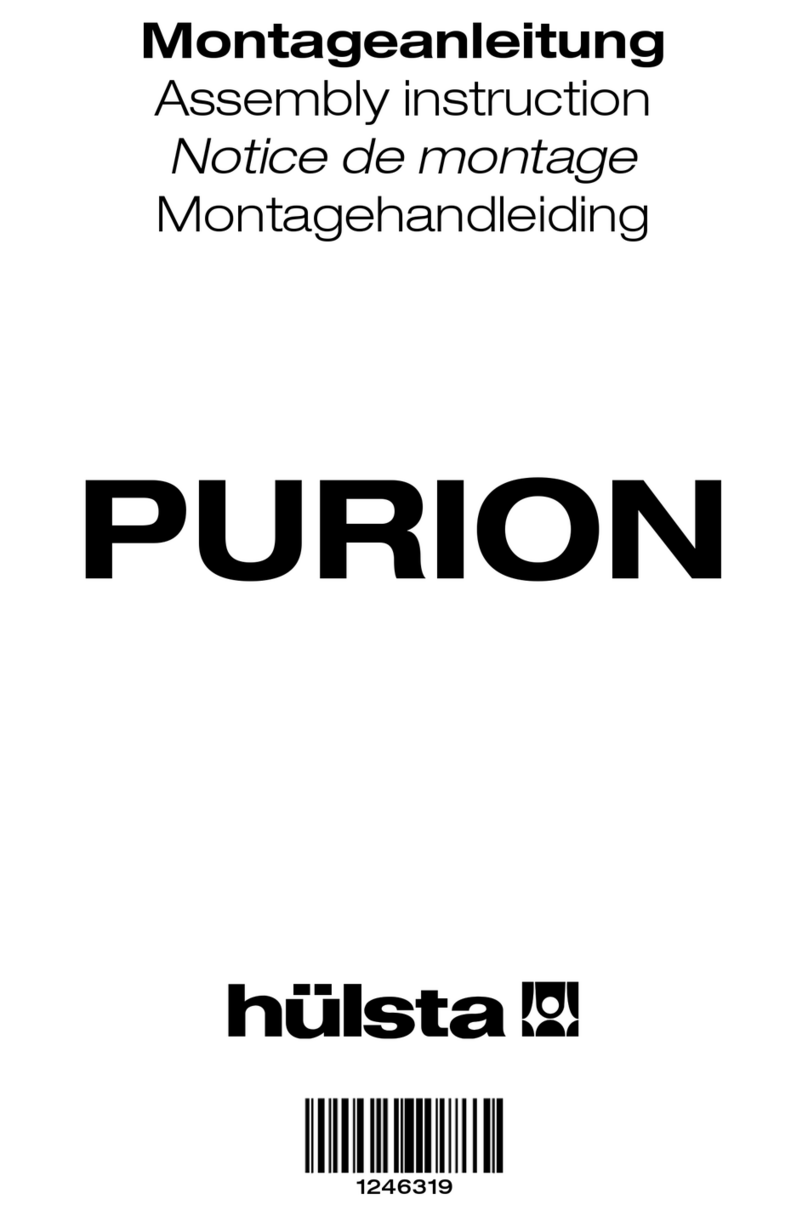 Hülsta PURION User manual Hülsta PURION User manual