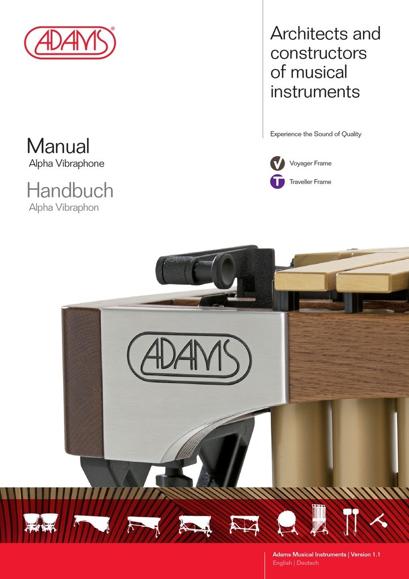 Adams Alpha Series manual
