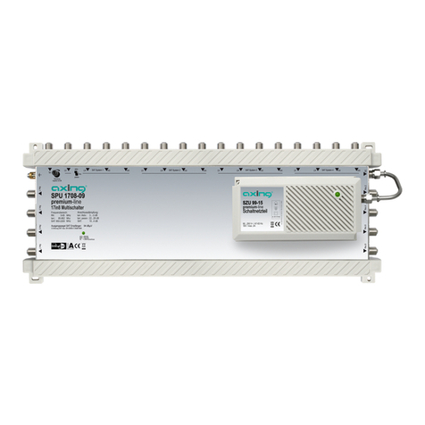 axing premium-line SPU 1708-09 User manual