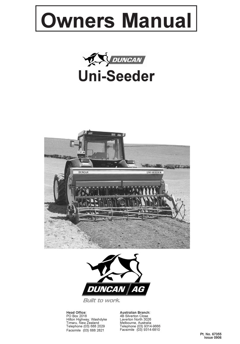 Duncan Uni-Seeder User manual Duncan Uni-Seeder User manual