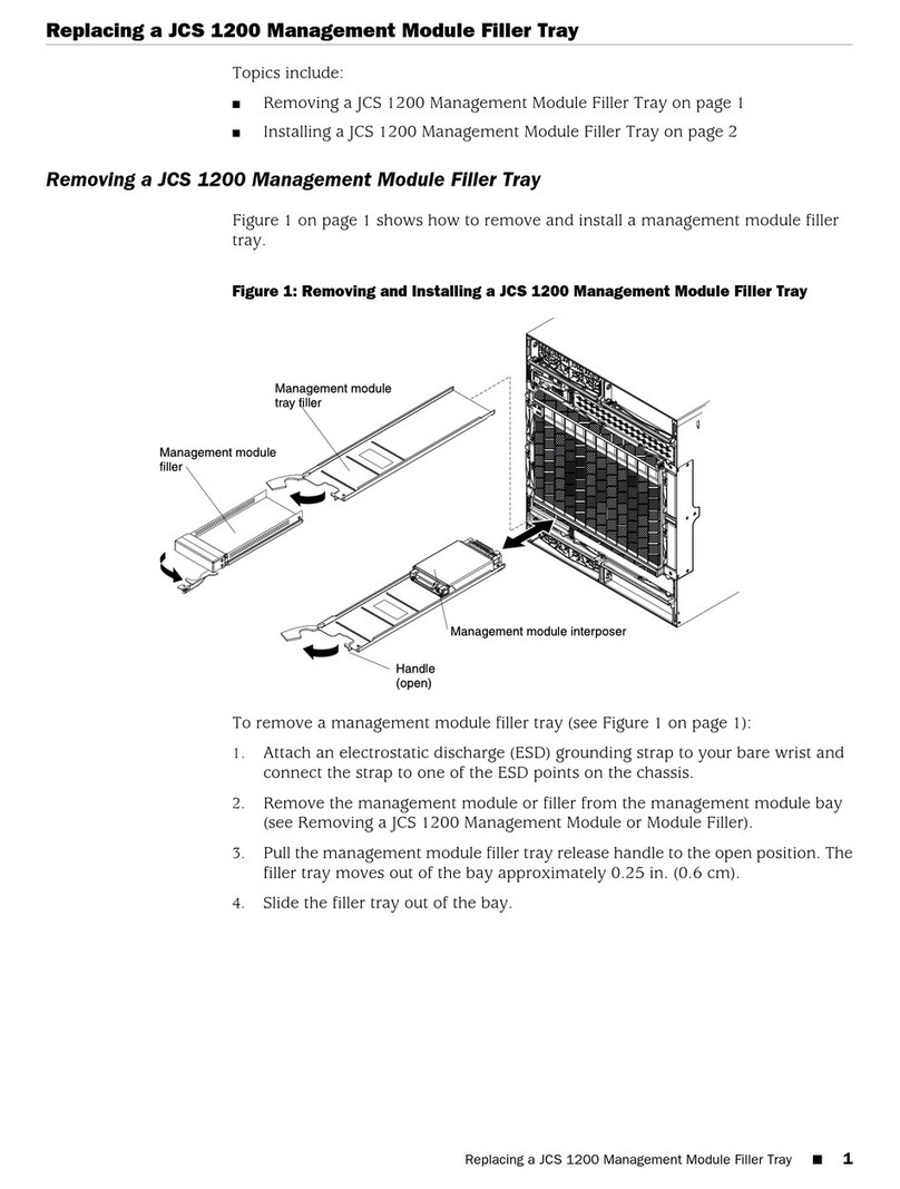 Juniper JCS 1200 manual
