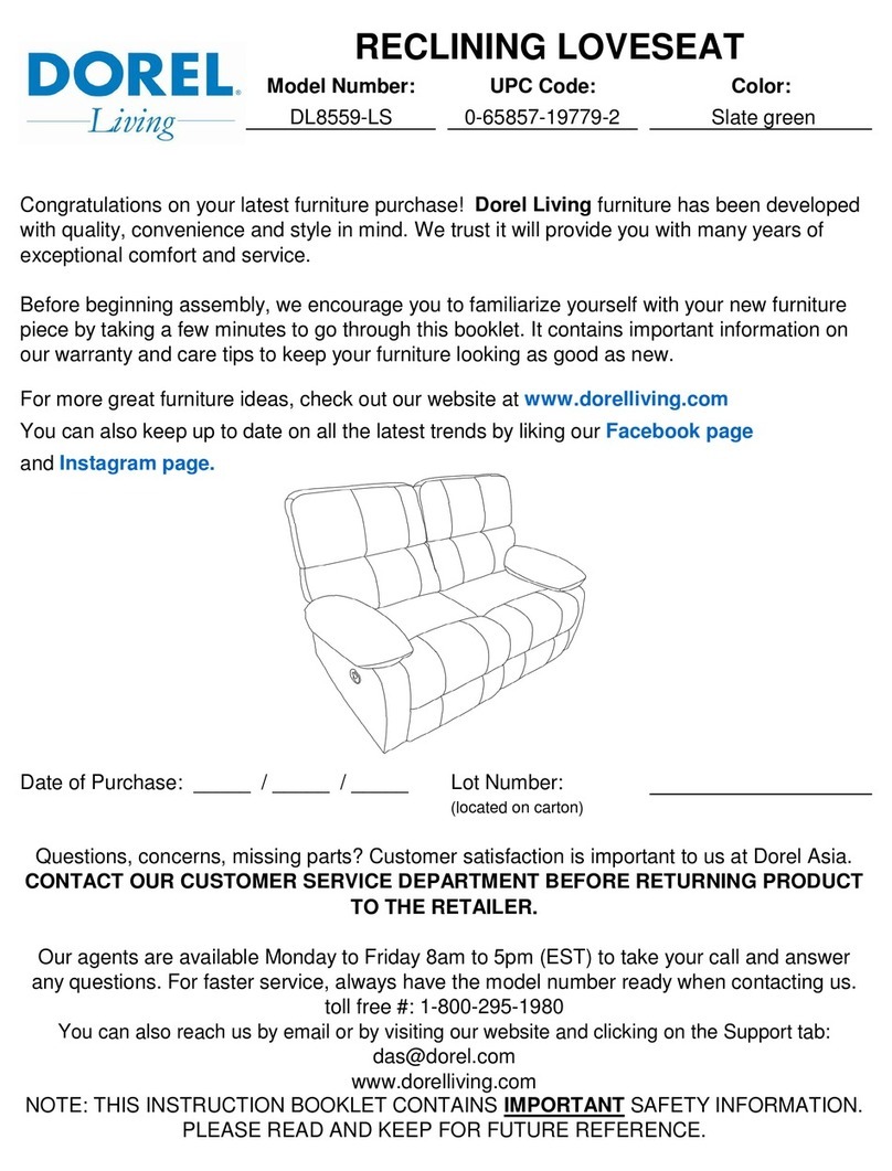 Dorel Living DL8559-LS User manual