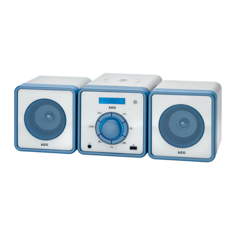 AEG MC 4455 CD/MP3 User manual AEG MC 4455 CD/MP3 User manual