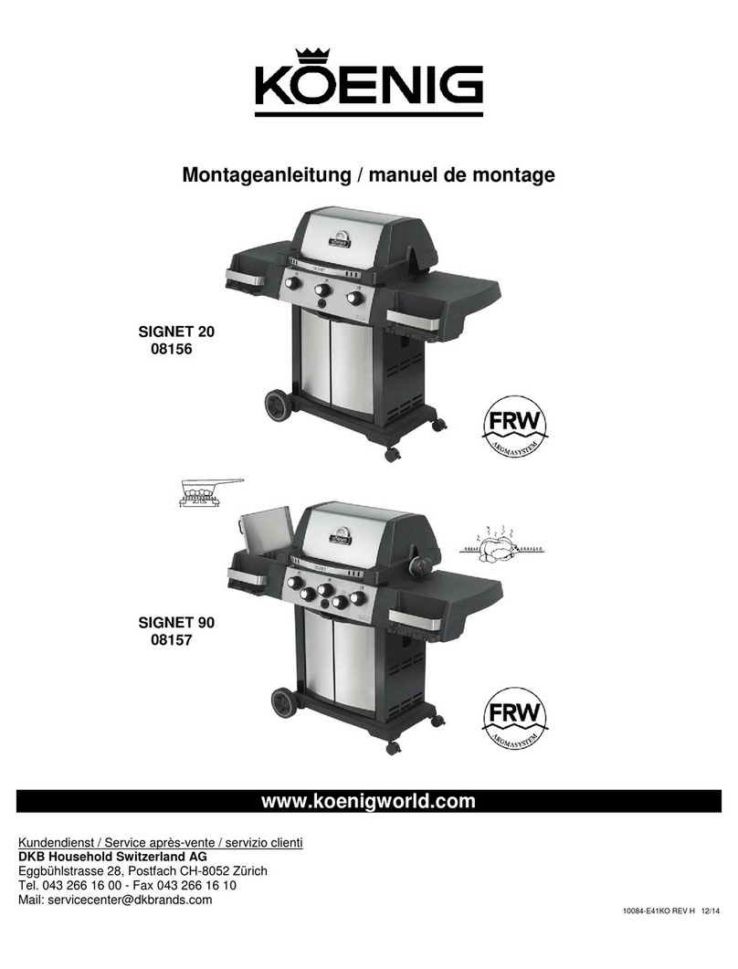 Koenig SIGNET 20 Assembly instructions