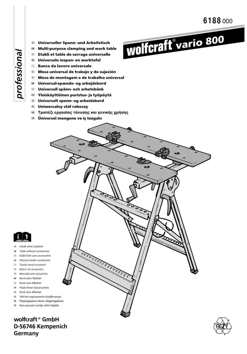 Wolfcraft Vario 800 manual