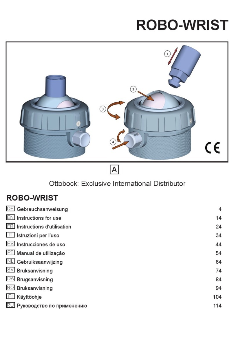 Otto Bock ROBO-WRIST Instructions for use