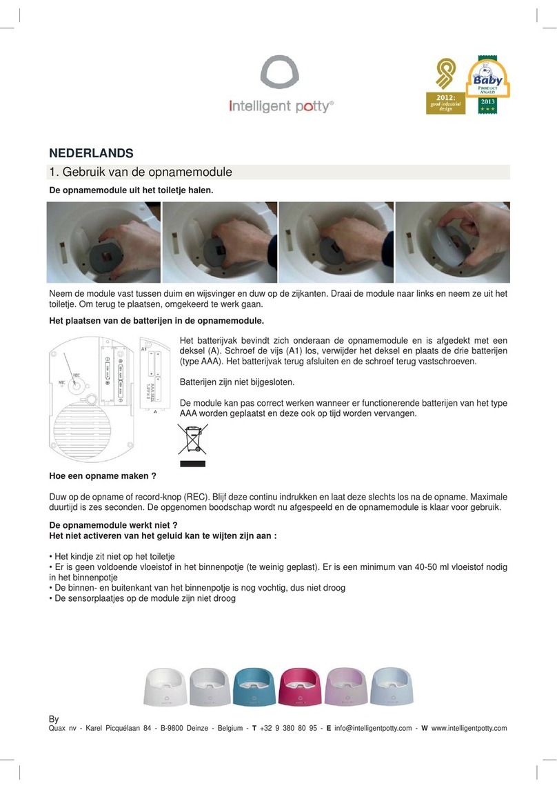 QU-AX Intelligent potty manual