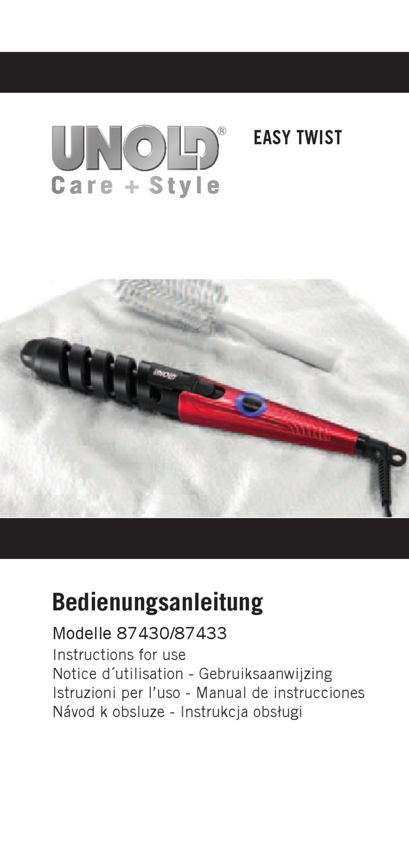 Unold Easy Twist Instructions for use