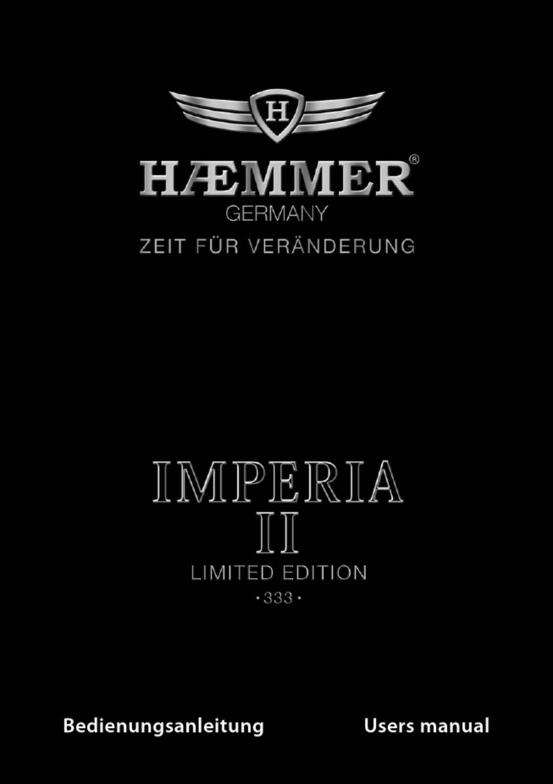 Haemmer IMPERIA II User manual Haemmer IMPERIA II User manual