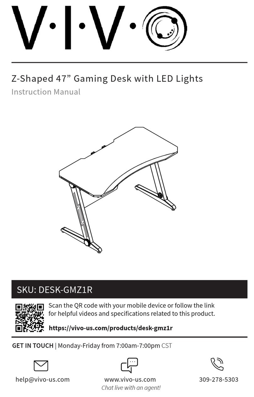 Vivo DESK-GMZ1R instruction manual Vivo DESK-GMZ1R instruction manual