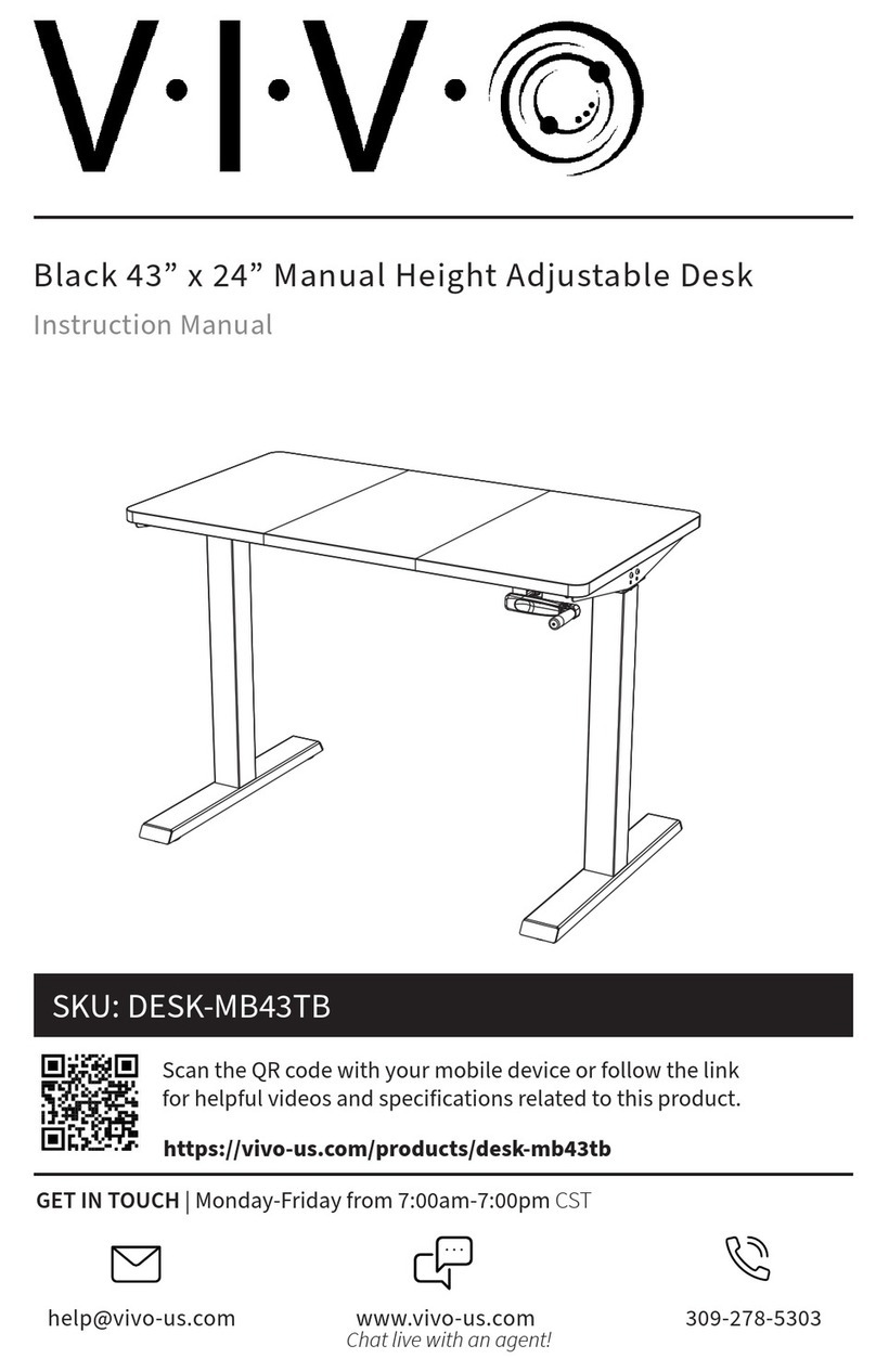 Vivo DESK-MB43TB instruction manual