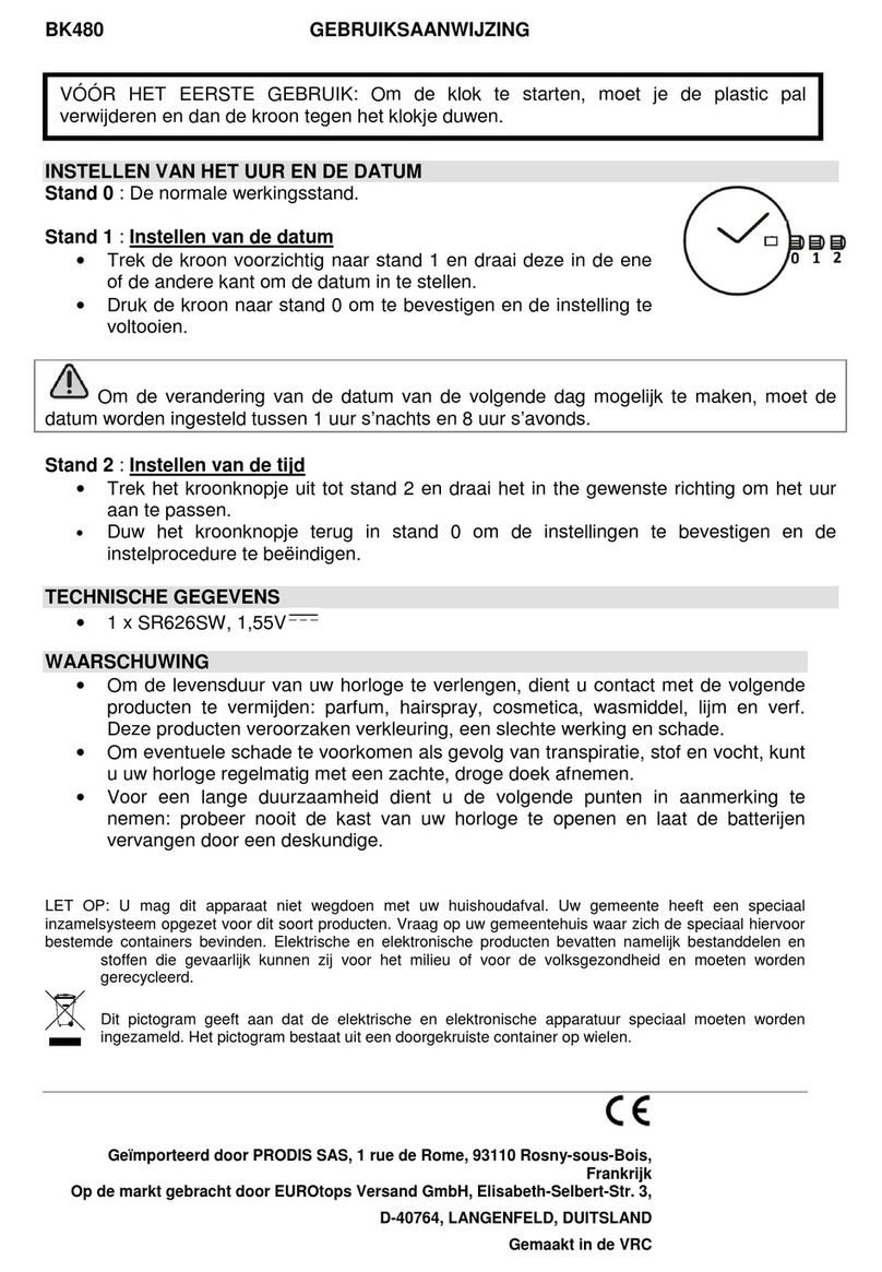 Eurotops Versand BK480 instruction manual