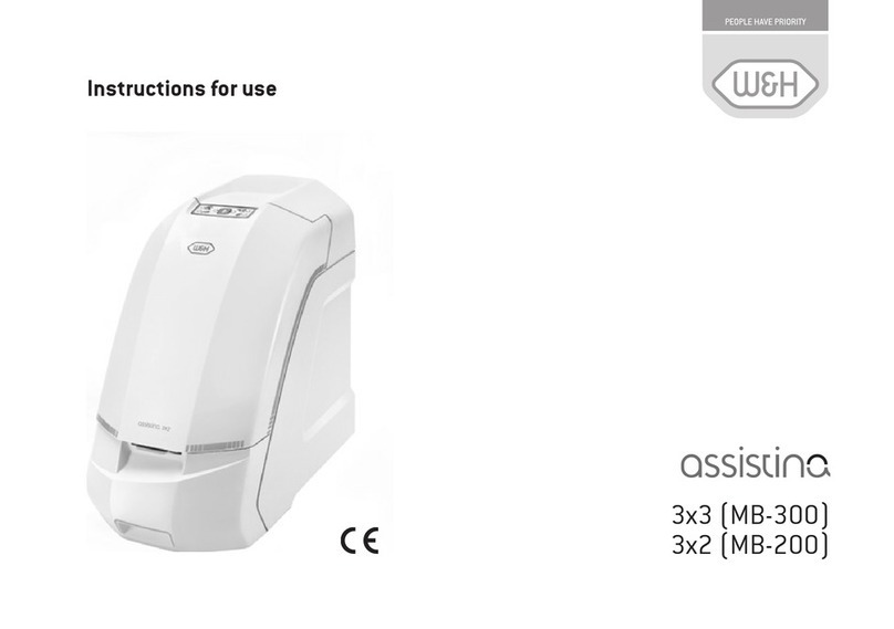 W&H assistina MB-300 User manual
