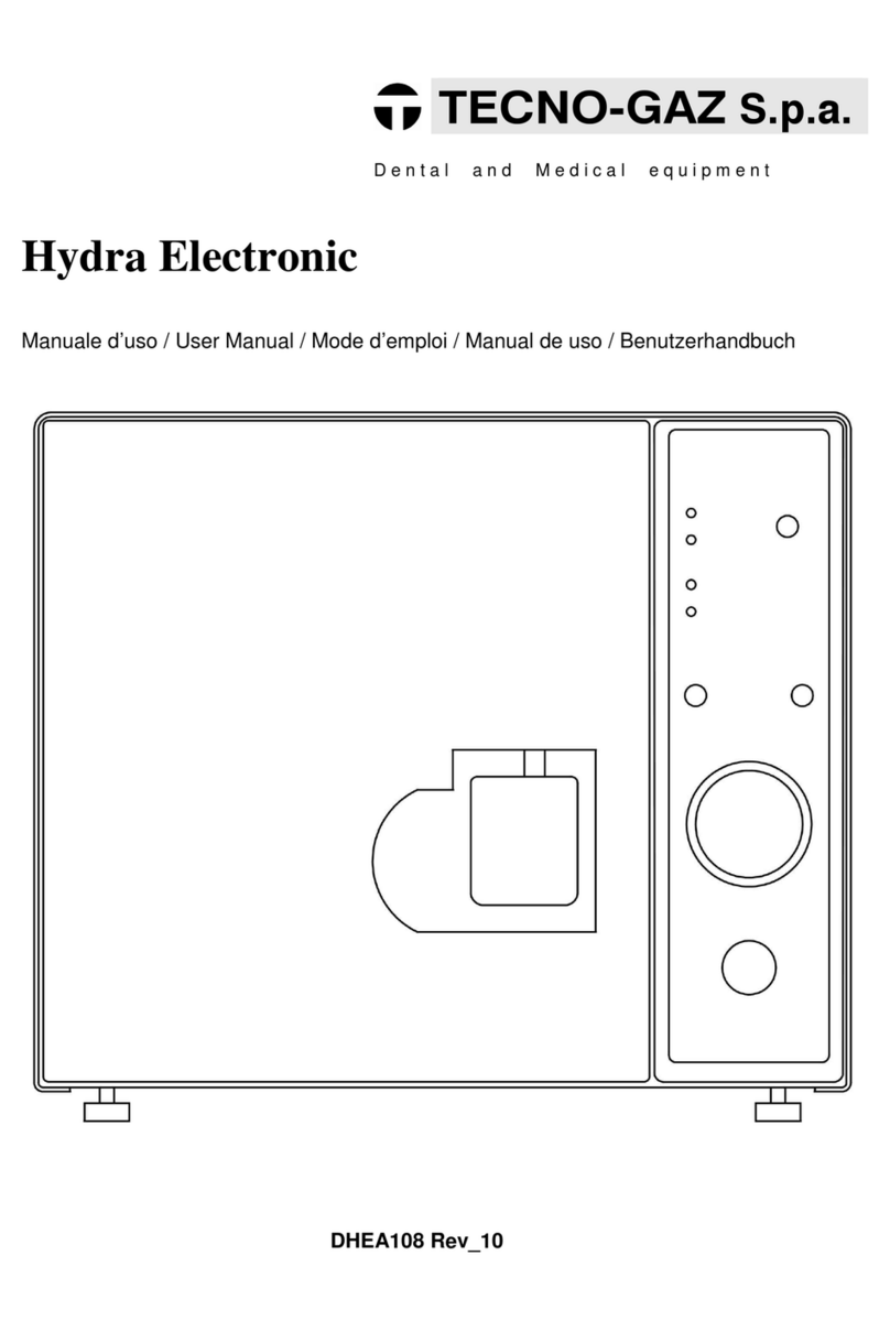 Tecno-gaz Hydra Electronic user manual