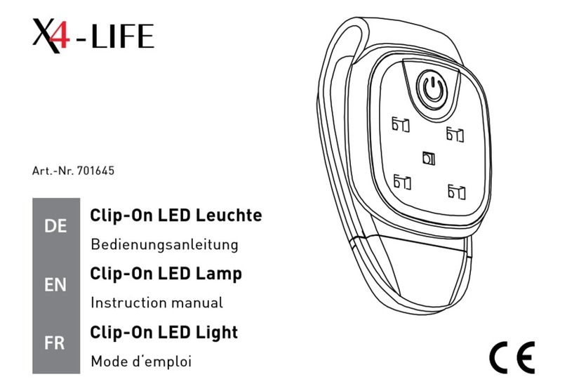 X4-Life 701645 instruction manual