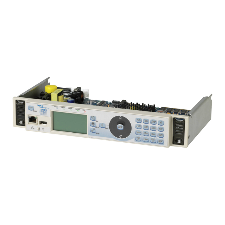 ETC Sensor3 CEM3 User manual